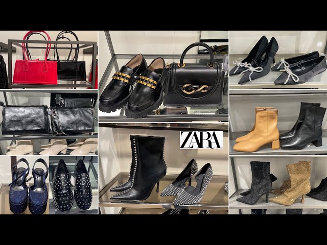 ZARA WOMEN'S BAGS & SHOES NEW COLLECTION / DECEMBER 2022 