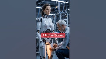 Elderly Engineer Tests Realistic Female Robot at #TechExpo2025 #shorts​ #Robotics