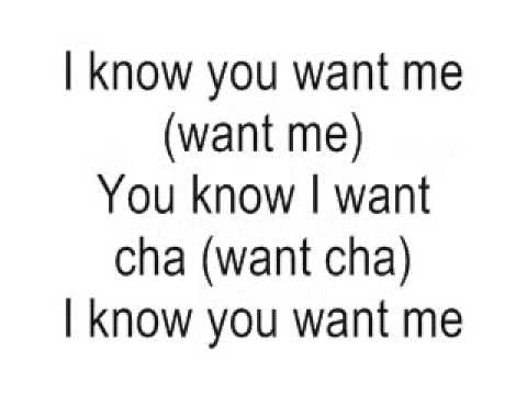 I Know You Want Me (Calle Ocho) - Pitbull (Lyrics)
