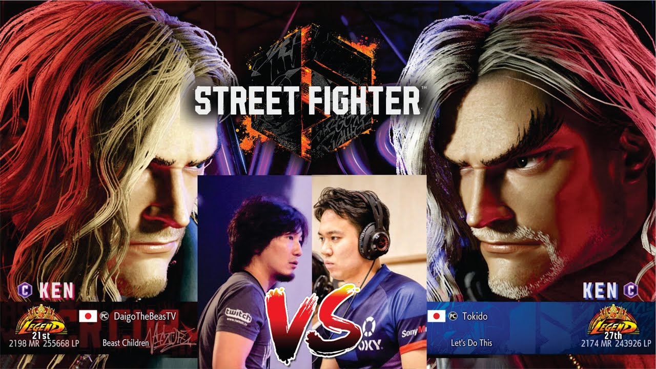Street Fighter 6 🔥 Daigo the beast (KEN) faces his most terrible mirror, Tokido 🔥 SF6 [2K ACTION]