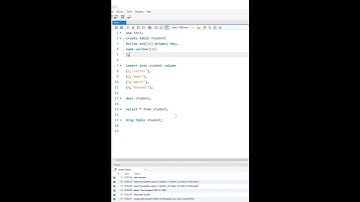 How to Create Table with Primary key in SQL