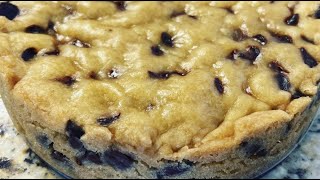 Instant Pot Deep Dish Chocolate Chip Cookie
