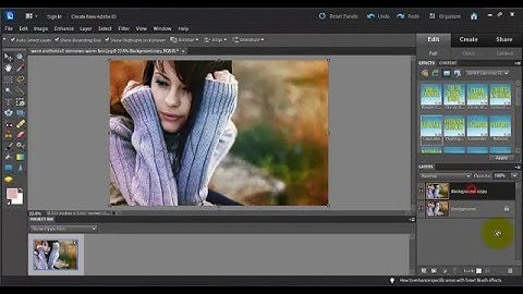 How to Use the  Menus in Photoshop Elements 6-10  Part 3