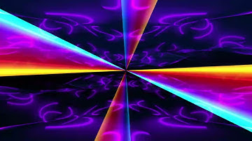 Futuristic Abstract Endless Tunnel Sci-Fi VJ Loop VJ Loops 4K Club Visual Background Video 4K
