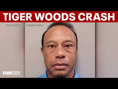 Tiger Woods arrested on suspicion of DUI after rollover crash in Florida