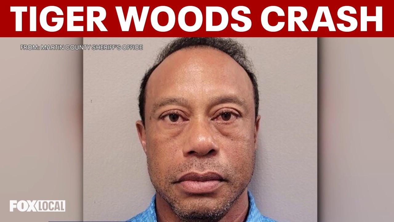 Tiger Woods arrested on suspicion of DUI after rollover crash in Florida