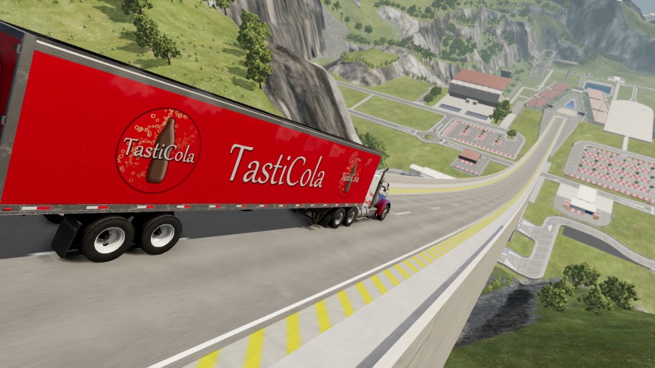 🔥MEGA RAMP🔥- BeamNG Drive - YouTube