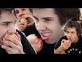 DAVID DOBRIK EATING AN APPLE (NICE)