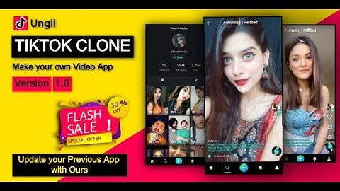 Ungli Short Video Creating App - Tiktok Clone App Code