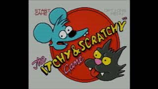 Itchy & Scratchy Game, The - Super Nintendo Entertainment System - Intro & Title Screen