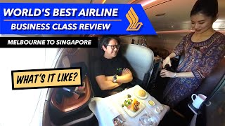 What’s it like to fly the World's Most Awarded Airline? | SQ228  Melbourne to Singapore.