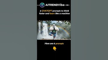 THINK Faster & LEARN Like a MACHINE ⚙️ | AI Brain Upgrade! #shorts #chatgpt #ai