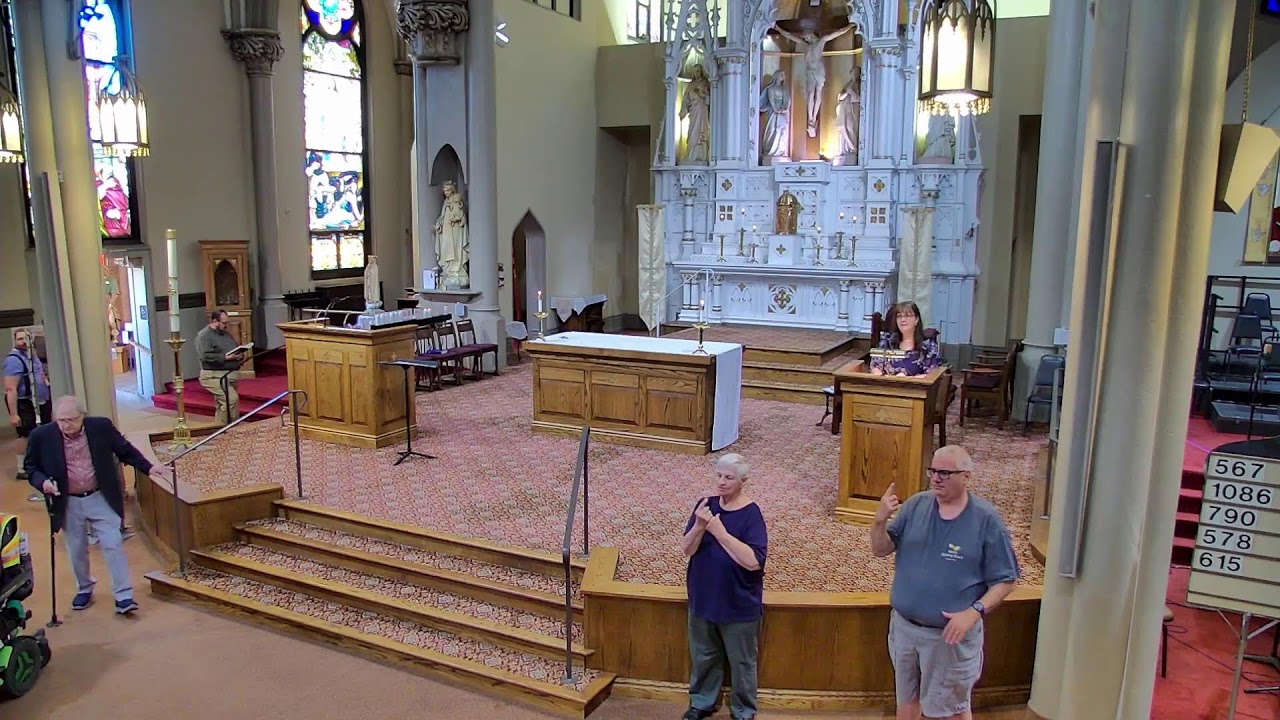 Asl Trinity 11AM, 5/31/26, St. Mary of the Mount - The Most Holy Trinity. ASL ...