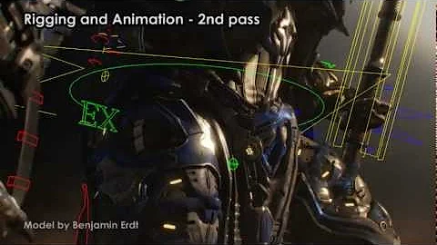 Amir Ronen - 3d Rigging and Animation Reel (Novemb...