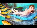 Building An Indoor WATERSLIDE!