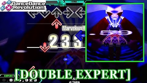 【DDR 4th】 .59 / dj TAKA [DOUBLE EXPERT] 譜面確認+Clap