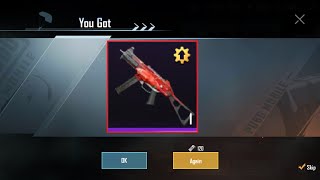 Pubg KR New 0 19 Updated Lucky Premium crate opening Mythic Legendary Upgradable EMP UMP45 (Level 1)