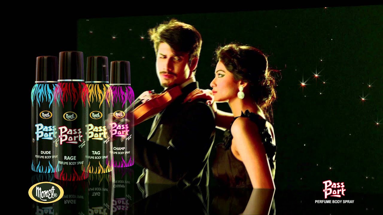 Monet Passport No gas Perfume Body Spray