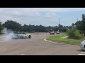 Corvette drifts out of cars and coffee