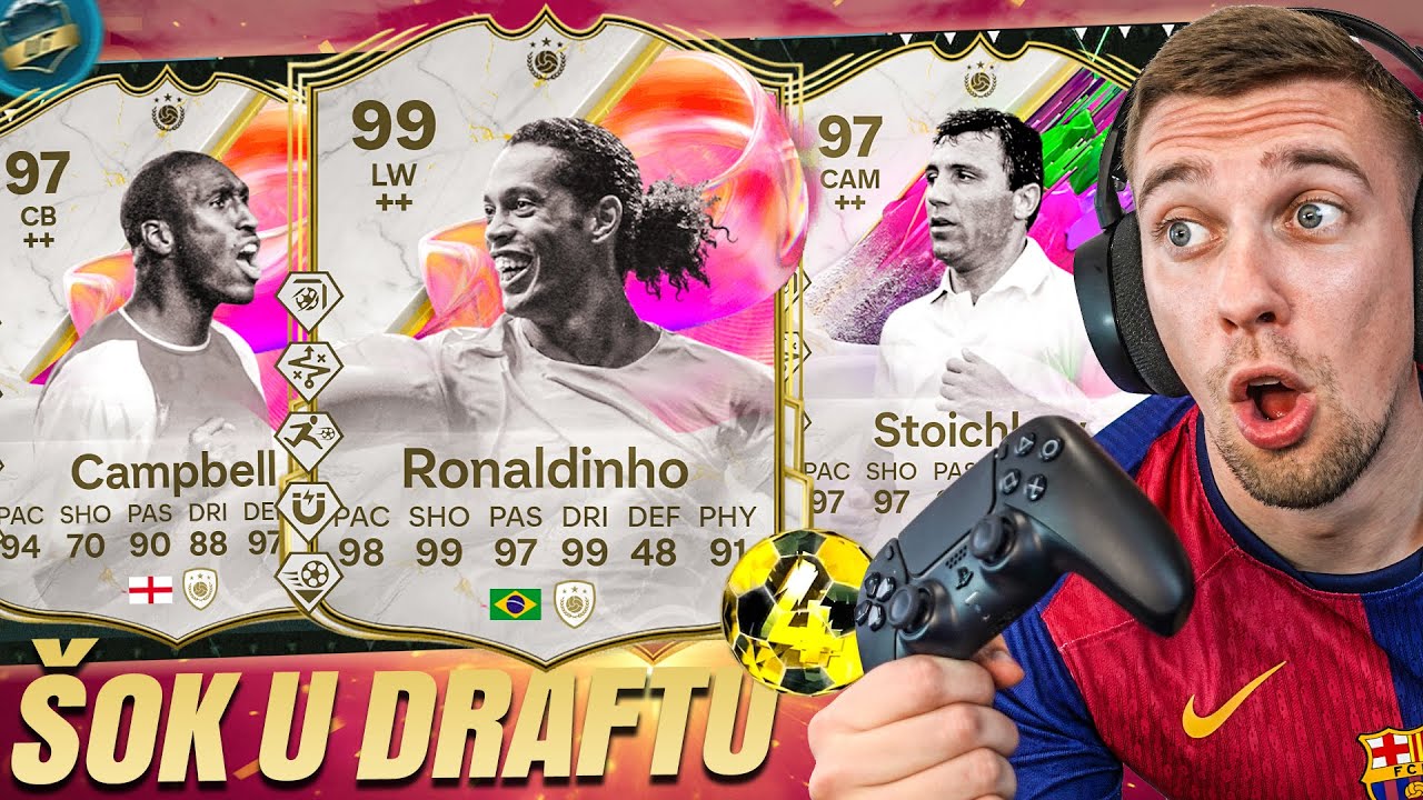 ŠOK U FINALU BRUTALNOG DRAFTA SA RONALDINHOM ! FC 25