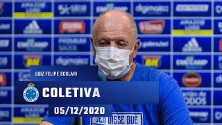 🎙️Coletiva: Luiz Felipe Scolari - Cruzeiro 4 x 1 Brasil/RS - 05/12/2020