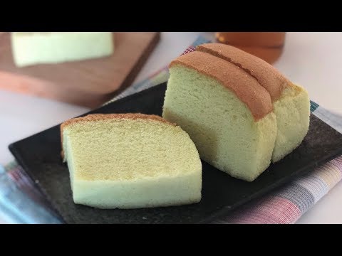 Pandan Cotton Sponge Cake Recipe