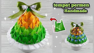 Tempat Permen dari kardus dan Plastik || barbie candy Handmade|| Hiasan lebaran idul Fitri