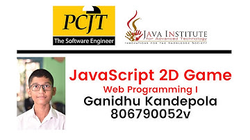 JavaScript 2D Game Video Submission