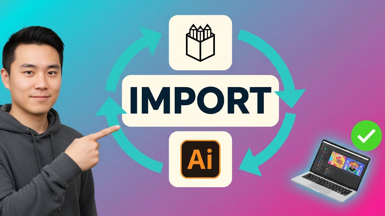 How to IMPORT SVG FROM ADOBE ILLUSTRATOR to Penpot (Step by Step) - YouTube