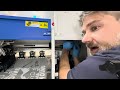 Changing DTF Printer encoder strip, step by step guide. Detailed explanation