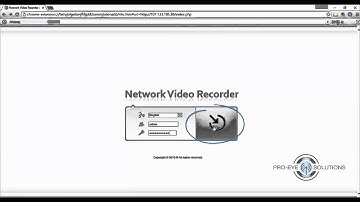 How to Log In to Nuuo NVR