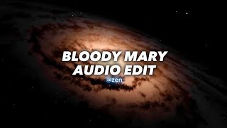 bloody mary (instrumental) slowed + reverb - lady gaga [edit audio] @astr0universe Resimi