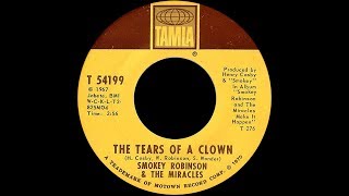 Smokey Robinson & The Miracles ~ The Tears Of A Clown 1970 Soul Purrfection Version Resimi