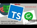 [2024] Part 8: Parallel Run and Rerun for Failed Test Cases | #playwrightautomation #typescript
