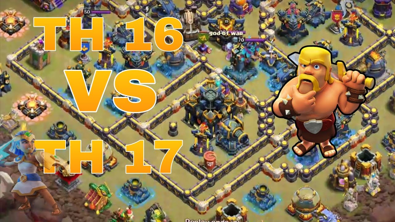Th 16 vs th 17 easy 3 star in cwl attack must watch clash of clans