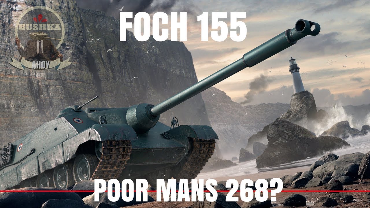 wotblitz Foch 155 vs Obj 268 World of Tanks Blitz