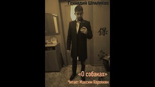 О собаках - Геннадий Шпаликов(читает Максим Коровкин)