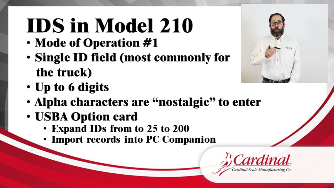 How to use the Weighbridge Software on Cardinal Scale Indicators