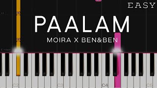 Paalam - Moira Dela Torre x Ben&Ben | EASY Piano Tutorial chords