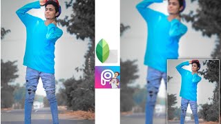 New Frame Photo Background Blur editing ||New tutorial photo ||Snapseed editing ||PicsArt editing || screenshot 4
