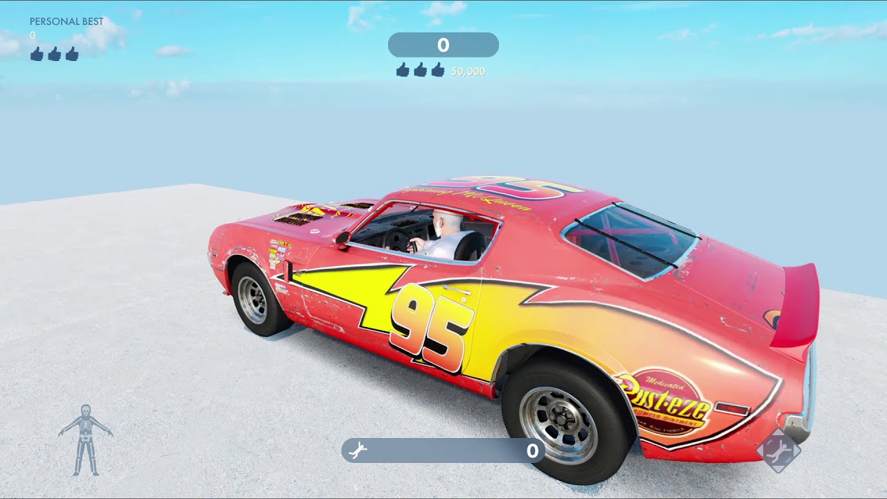 Lightning McQueen Crashes, Stunts and Jumps | Next Car Game: Stuntfest