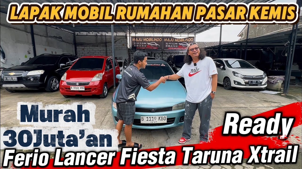 Lapak Mobil Bekas Murah Perumahan Pasar Kemis Update Lagi Guys‼️Ferio Lancer Fiesta Taruna Ready‼️