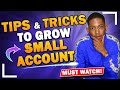 Hacks to DOUBLE Your small FX account - (SECRETS)