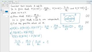 IB Maths May 2026 AA HL 1-5 SL 1-6. Probability.