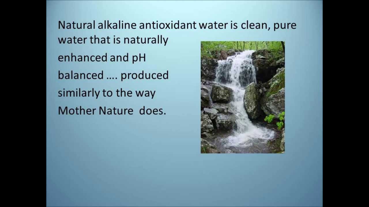 Alkaline Antioxidant Water Benefits Review 2014 YouTube