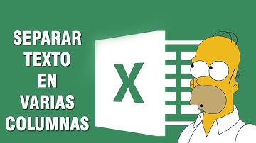 SEPARAR TEXTO EN COLUMNAS SUPER FACIL SIN FORMULAR EN EXCEL TUTORIAL