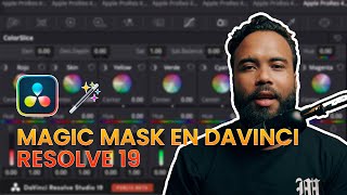 USANDO MAGIC MASK EN DAVINCI 19 | ASí LOGRAMOS ESTE EFECTO