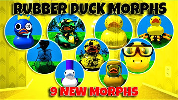 Find The Rubber Duck Morphs - 9 NEW Rubber Duck Morphs! [BACKROOMS] Roblox