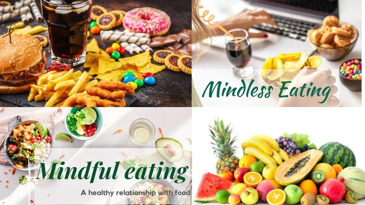 Mindful eating VS mindless eating.#8309880846 #eating #health # ...