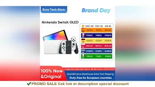 Nintendo Switch OLED Model 7 Inch Screen Joy?Con Handle Enhanced Audio Adjustable Console Stable TV